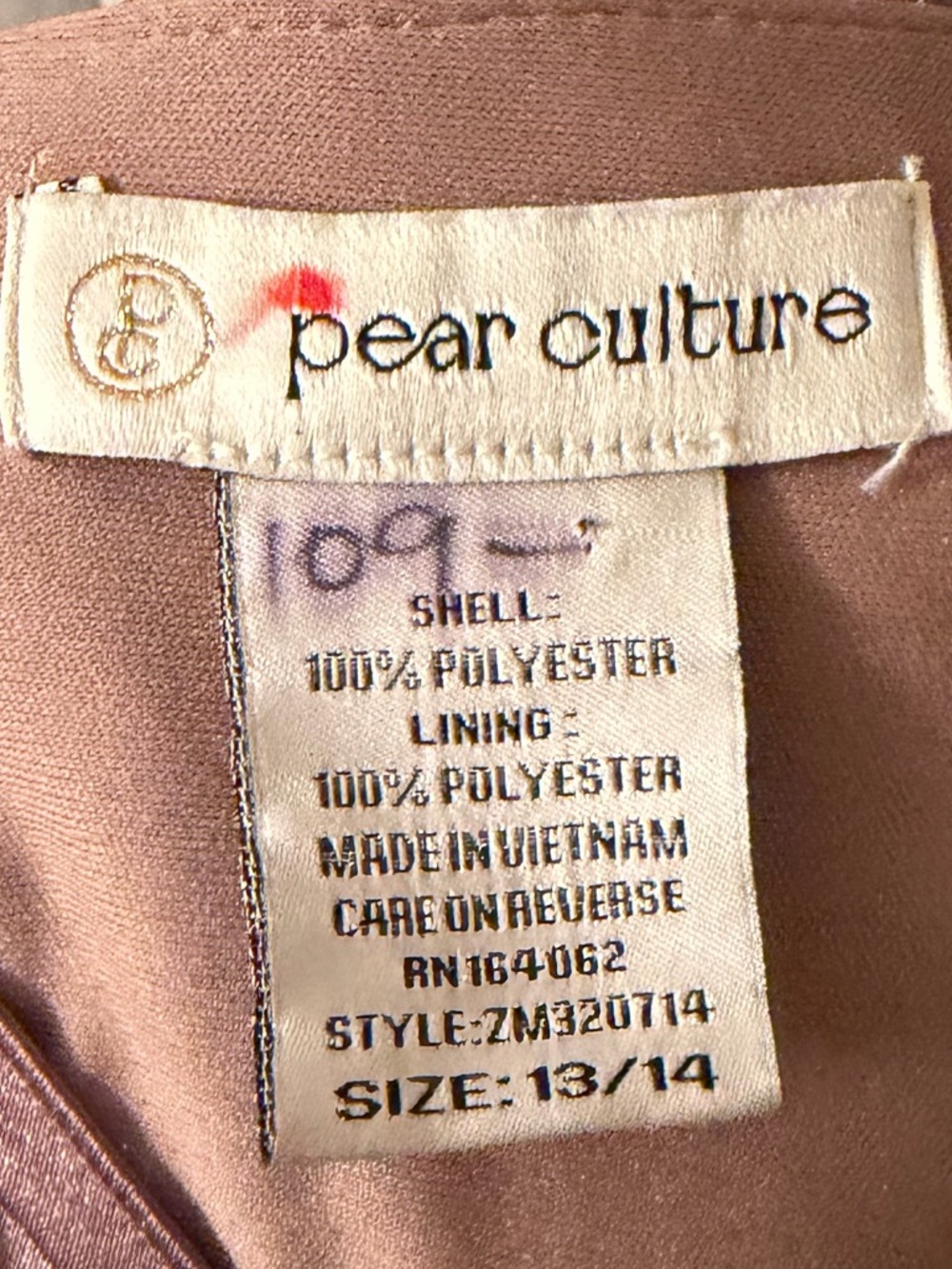 🆕✨Pear Culture 17/18 13/14 Juniors' Sweetheart-Neck Ombre Mesh Fit&Flare Bustier - Picture 15 of 16